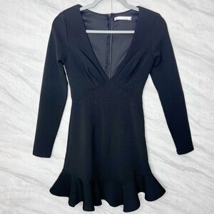 Saint + Secrets Little Mini Black Dress XS